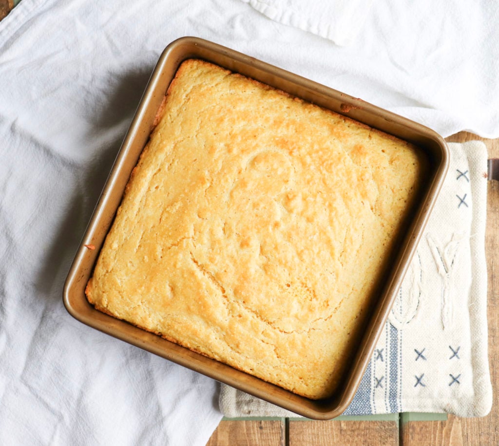 Southern Buttermilk Cornbread (Easy Recipe) My Texas Kitchen