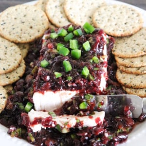 Cherry Jalapeno Cream Cheese Dip