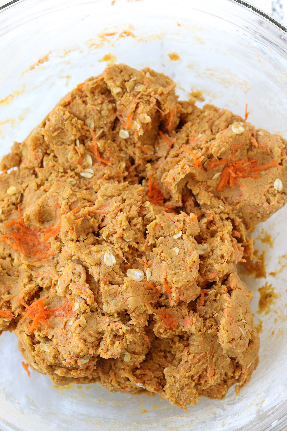 dog treat dough in a bowl