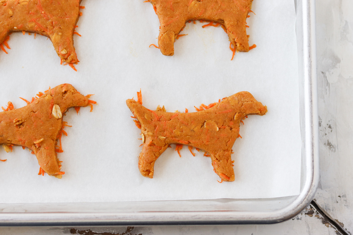 Peanut butter clearance carrot dog treats