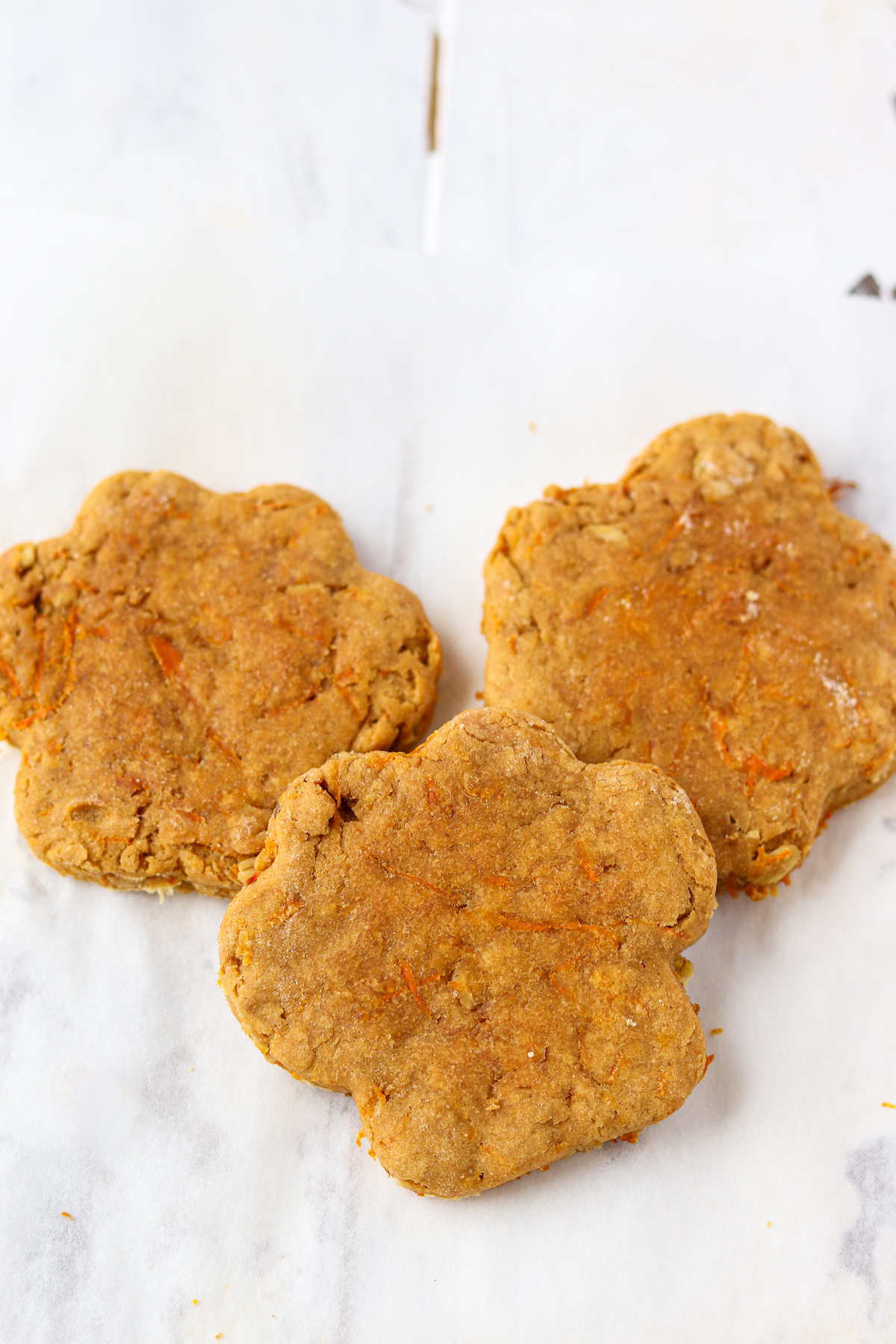 Carrot store dog biscuits