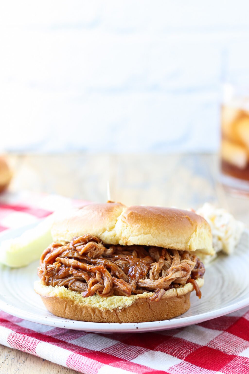 Slow Cooker BBQ Pulled Pork Tenderloin My Texas Kitchen
