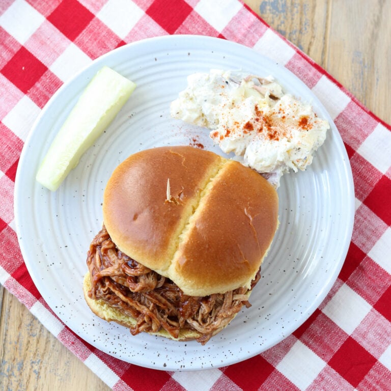 Slow Cooker BBQ Pulled Pork Tenderloin My Texas Kitchen