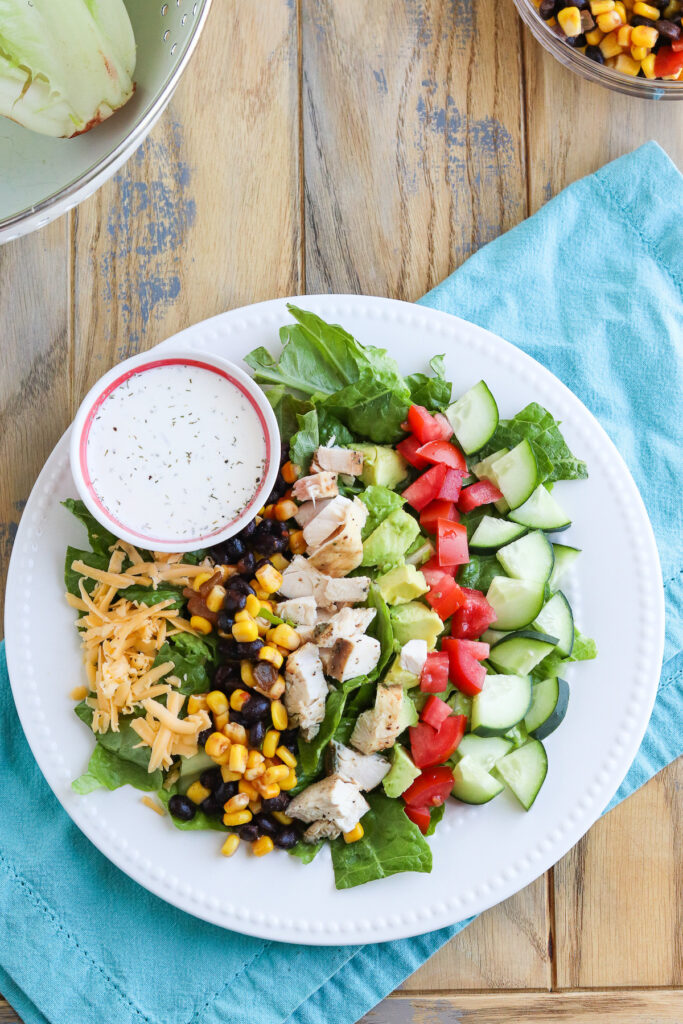 Chicken Fajita Salad My Texas Kitchen