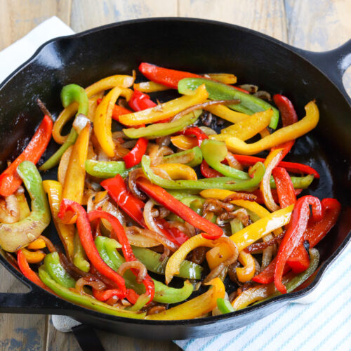 Fajita Veggies - My Texas Kitchen