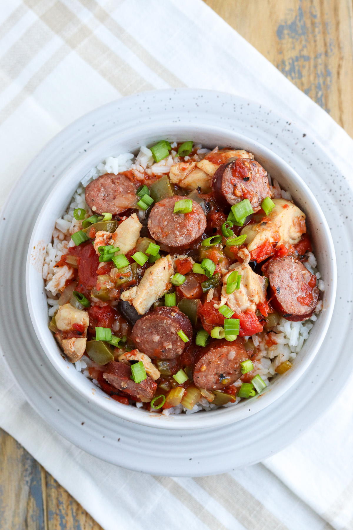 Cajun Sausage and Rice - I Heart Eating