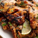 grilled cilantro lime chicken thighs