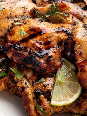 grilled cilantro lime chicken thighs