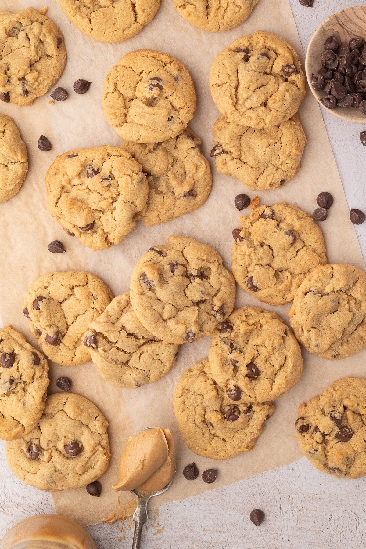 the best peanut butter chip cookies