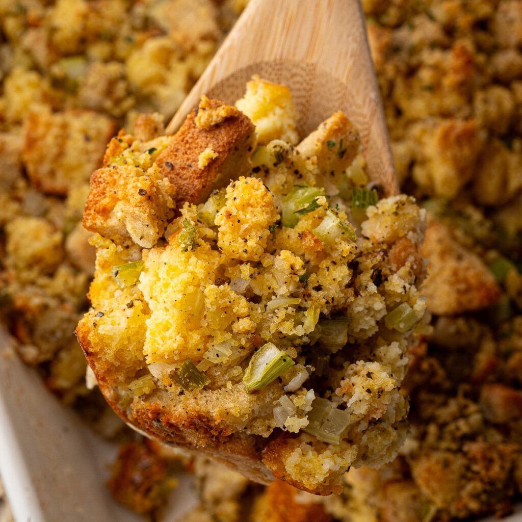 Southern Cornbread Dressing - My Texas Kitchen